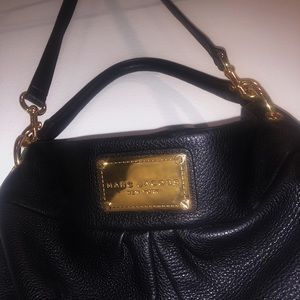 Marc Jacobs New York black bag with gold chains